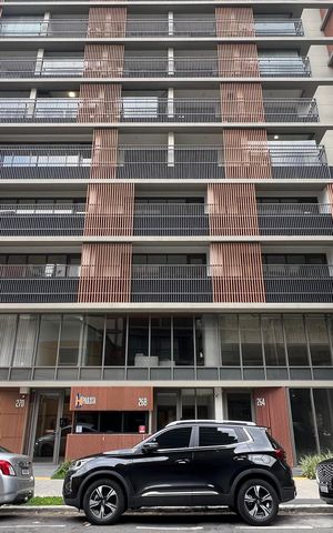 Studio para alugar com 23m², 1 quarto e sem vaga Studio para alugar com 23m², 1 quarto e sem vagaFachada