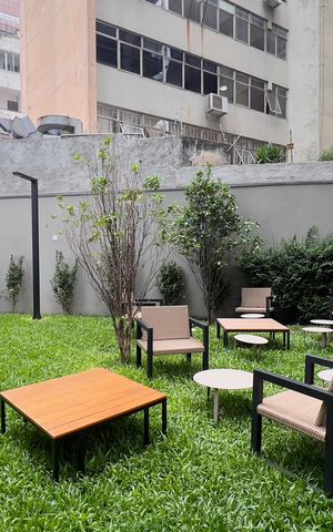Studio para alugar com 23m², 1 quarto e sem vaga Studio para alugar com 23m², 1 quarto e sem vagaÁrea comum