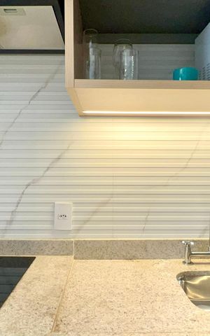 Studio para alugar com 23m², 1 quarto e sem vaga Studio para alugar com 23m², 1 quarto e sem vagaCozinha