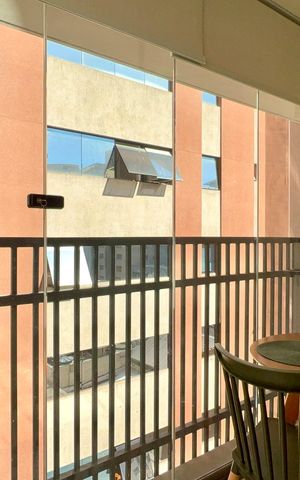 Studio para alugar com 23m², 1 quarto e sem vaga Studio para alugar com 23m², 1 quarto e sem vagaVaranda
