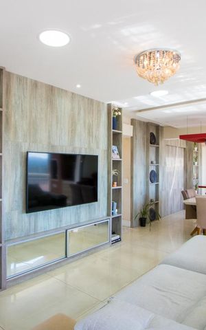 Apartamento à venda com 107m², 3 quartos e 2 vagas Apartamento à venda com 107m², 3 quartos e 2 vagasSala