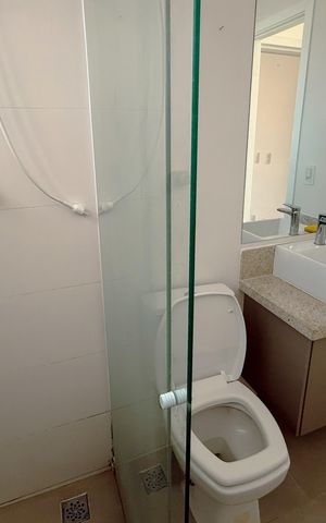 Apartamento para alugar com 65m², 1 quarto e 1 vaga Apartamento para alugar com 65m², 1 quarto e 1 vagaBanheiro