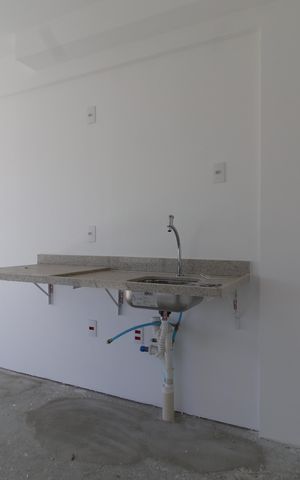 Studio para alugar com 45m², 1 quarto e sem vagaCozinha