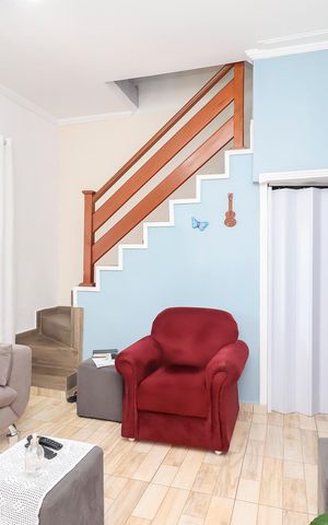 Casa à venda com 120m², 3 quartos e 2 vagasCasa 1 - Sala