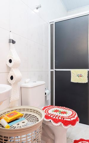 Casa à venda com 120m², 3 quartos e 2 vagasCasa 1 - Banheiro da Suíte
