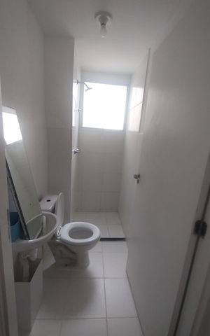 Apartamento para alugar com 40m², 2 quartos e 1 vaga Apartamento para alugar com 40m², 2 quartos e 1 vagaBanheiro