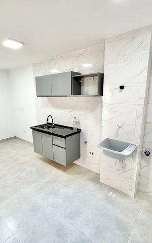 Apartamento para alugar com 28m², 1 quarto e sem vaga Apartamento para alugar com 28m², 1 quarto e sem vagaSala/Cozinha