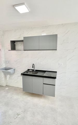 Apartamento para alugar com 30m², 2 quartos e sem vaga Apartamento para alugar com 30m², 2 quartos e sem vagaSala/Cozinha