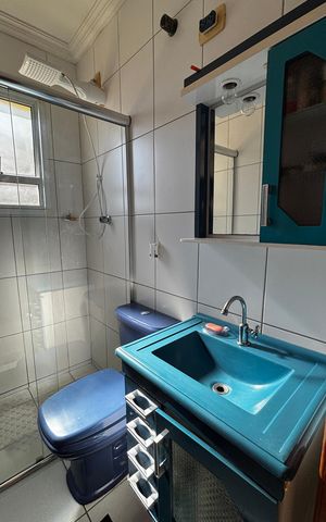 Apartamento à venda com 57m², 2 quartos e 1 vagaBanheiro da Suíte