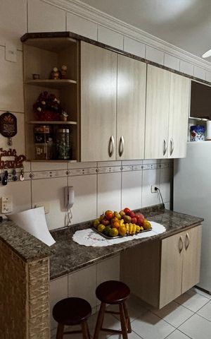 Apartamento à venda com 57m², 2 quartos e 1 vagaCozinha