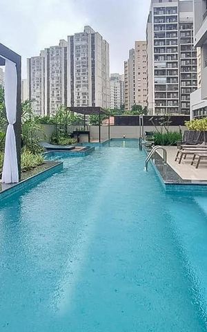 Apartamento à venda com 36m², 1 quarto e sem vaga Apartamento à venda com 36m², 1 quarto e sem vagaPiscina