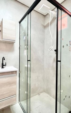 Apartamento para alugar com 27m², 1 quarto e sem vaga Apartamento para alugar com 27m², 1 quarto e sem vagaBanheiro