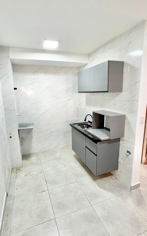Apartamento para alugar com 25m², 1 quarto e sem vaga Apartamento para alugar com 25m², 1 quarto e sem vagaSala/Cozinha