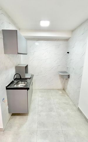 Apartamento para alugar com 25m², 1 quarto e sem vaga Apartamento para alugar com 25m², 1 quarto e sem vagaSala/Cozinha