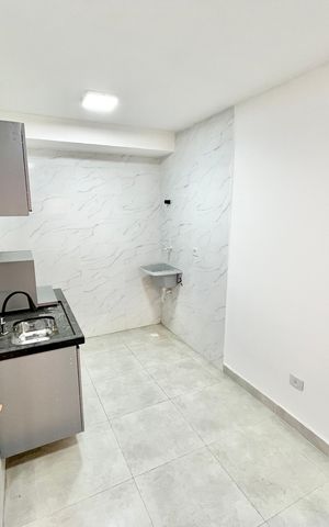 Apartamento para alugar com 25m², 1 quarto e sem vaga Apartamento para alugar com 25m², 1 quarto e sem vagaSala/Cozinha