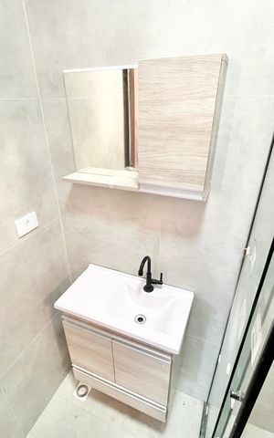 Apartamento para alugar com 25m², 1 quarto e sem vaga Apartamento para alugar com 25m², 1 quarto e sem vagaBanheiro