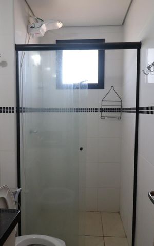 Apartamento para alugar com 42m², 1 quarto e 1 vaga Apartamento para alugar com 42m², 1 quarto e 1 vagaBanheiro