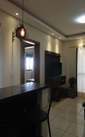 Apartamento para alugar com 42m², 1 quarto e 1 vaga Apartamento para alugar com 42m², 1 quarto e 1 vagaSala