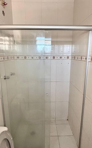 Casa para alugar com 71m², 2 quartos e 1 vaga Casa para alugar com 71m², 2 quartos e 1 vagaBanheiro da Suíte 1