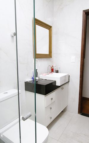 Apartamento à venda com 90m², 3 quartos e sem vagaBanheiro Social
