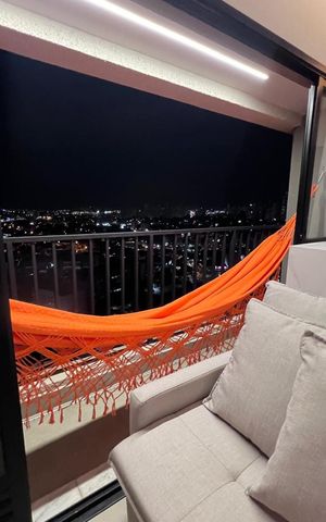 Apartamento para alugar com 45m², 1 quarto e 1 vaga Apartamento para alugar com 45m², 1 quarto e 1 vagaVaranda do Studio