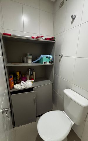 Apartamento à venda com 130m², 3 quartos e 3 vagas Apartamento à venda com 130m², 3 quartos e 3 vagasBanheiro de Serviço