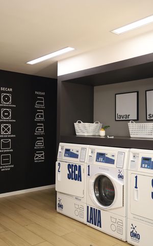 Apartamento para alugar com 38m², 2 quartos e sem vagaÁrea comum - Lavanderia