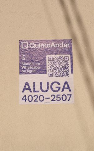 Apartamento para alugar com 38m², 2 quartos e sem vagaPlaca grande instalada na fachada do condomínio dia 02.07.2026 - Código da placa: SWRM-613