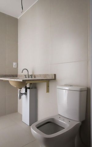 Apartamento para alugar com 107m², 3 quartos e 2 vagas Apartamento para alugar com 107m², 3 quartos e 2 vagasBanheiro Social