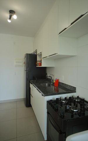 Apartamento para alugar com 57m², 2 quartos e 2 vagasCozinha 
