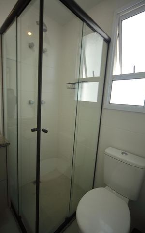 Apartamento para alugar com 57m², 2 quartos e 2 vagasBanheiro da Suíte 