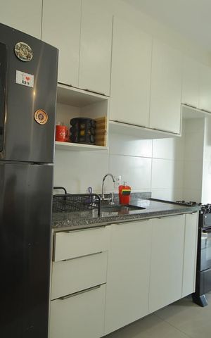 Apartamento para alugar com 57m², 2 quartos e 2 vagasCozinha 