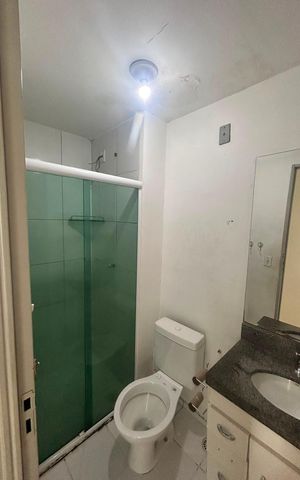 Apartamento para alugar com 54m², 2 quartos e sem vaga Apartamento para alugar com 54m², 2 quartos e sem vagaBanheiro social