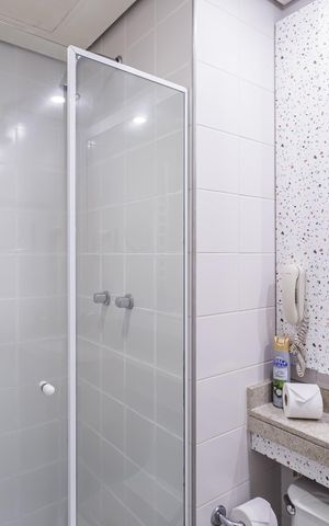 Apartamento à venda com 26m², 1 quarto e 1 vaga Apartamento à venda com 26m², 1 quarto e 1 vagaBanheiro