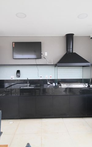 Apartamento para alugar com 35m², 2 quartos e sem vagaÁrea comum - Churrasqueira