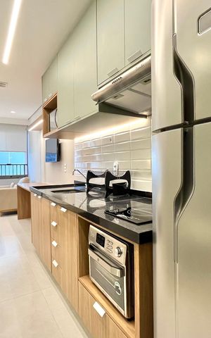 Studio à venda com 25m², 1 quarto e sem vaga Studio à venda com 25m², 1 quarto e sem vagaCozinha