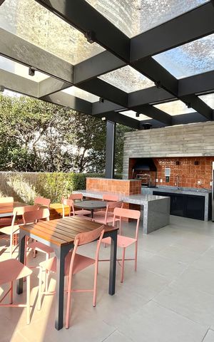 Studio à venda com 25m², 1 quarto e sem vaga Studio à venda com 25m², 1 quarto e sem vagaÁrea comum - Churrasqueira