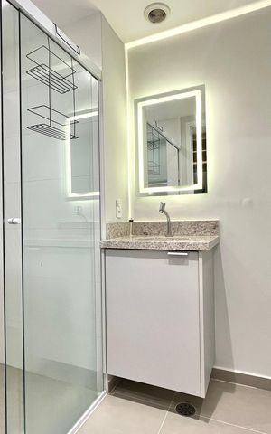 Studio à venda com 25m², 1 quarto e sem vaga Studio à venda com 25m², 1 quarto e sem vagaBanheiro
