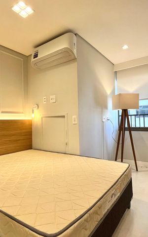 Studio à venda com 25m², 1 quarto e sem vaga Studio à venda com 25m², 1 quarto e sem vagaSala/Quarto