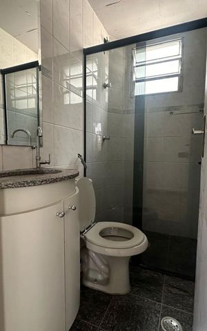 Apartamento para alugar com 60m², 3 quartos e 1 vaga Apartamento para alugar com 60m², 3 quartos e 1 vagaBanheiro social