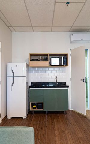 Studio para alugar com 23m², 1 quarto e sem vagaCozinha
