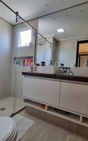 Apartamento à venda com 163m², 4 quartos e 3 vagasBanheiro