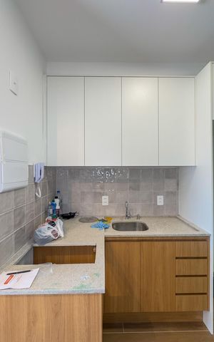 Apartamento à venda com 35m², 1 quarto e sem vagaCozinha