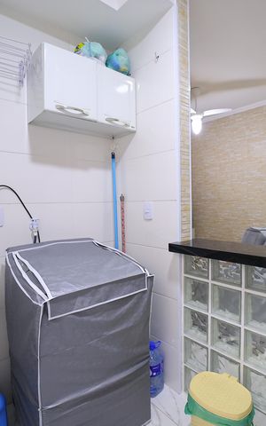Apartamento à venda com 38m², 2 quartos e sem vagaCozinha e Área de Serviço