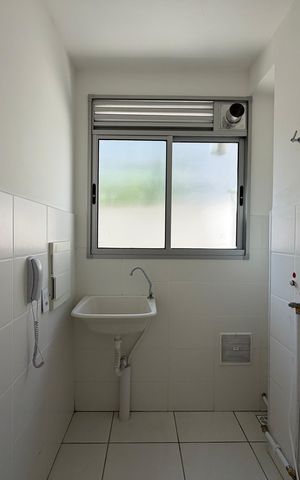 Apartamento à venda com 48m², 2 quartos e 1 vaga Apartamento à venda com 48m², 2 quartos e 1 vagaÁrea de serviço