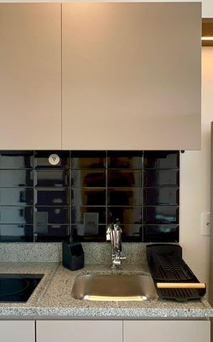 Studio para alugar com 26m², 1 quarto e 1 vaga Studio para alugar com 26m², 1 quarto e 1 vagaCozinha