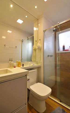 Apartamento à venda com 97m², 2 quartos e 1 vagaQuarto 1 - Suíte Banheiro 