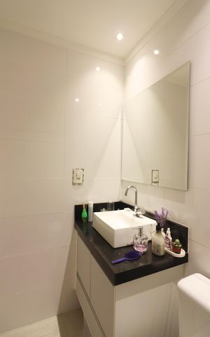 Apartamento à venda com 97m², 2 quartos e 1 vagaBanheiro Social