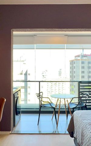 Studio para alugar com 26m², 1 quarto e 1 vaga Studio para alugar com 26m², 1 quarto e 1 vagaStudio