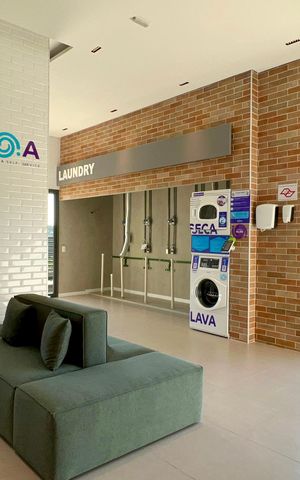 Studio para alugar com 26m², 1 quarto e 1 vaga Studio para alugar com 26m², 1 quarto e 1 vagaLavanderia